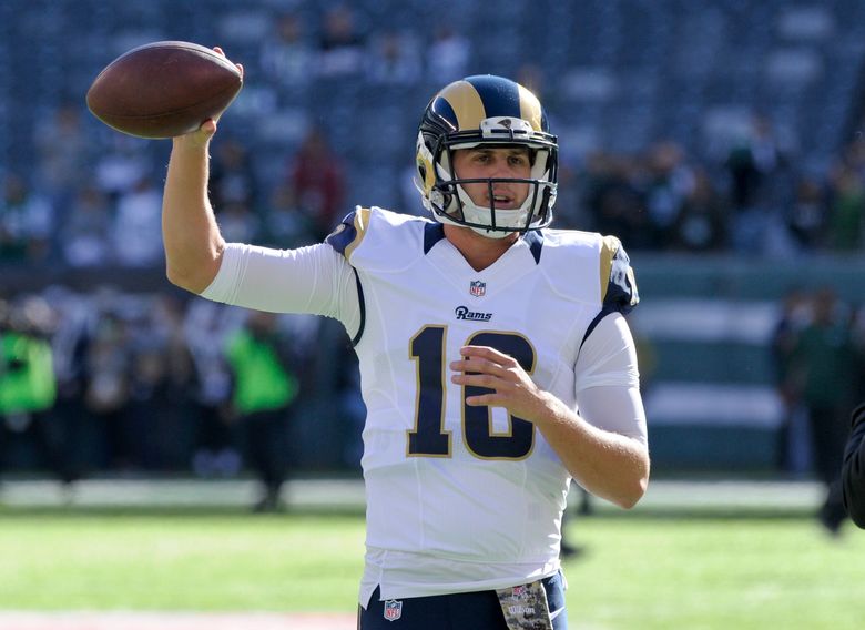 No. 1 pick Jared Goff to debut Sunday for Los Angeles Rams