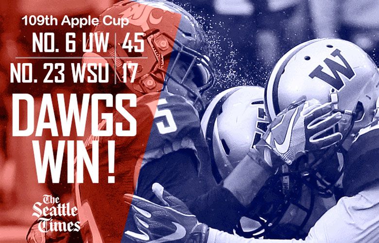 Seattle sports world reacts to Huskies’ Apple Cup blowout over Cougars