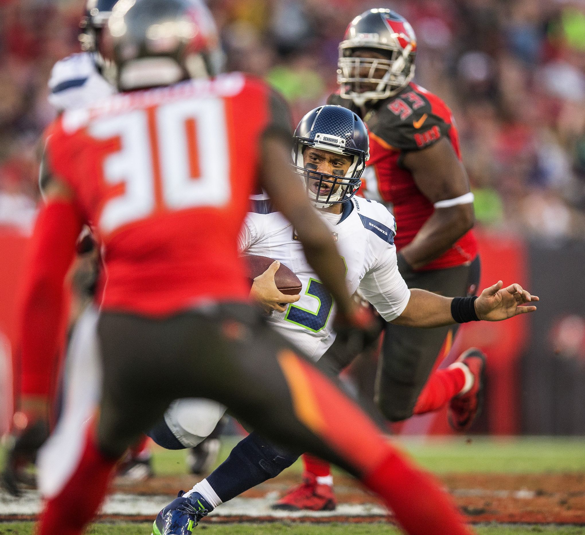 Russell Wilson takes blame for putting Seahawks in early hole