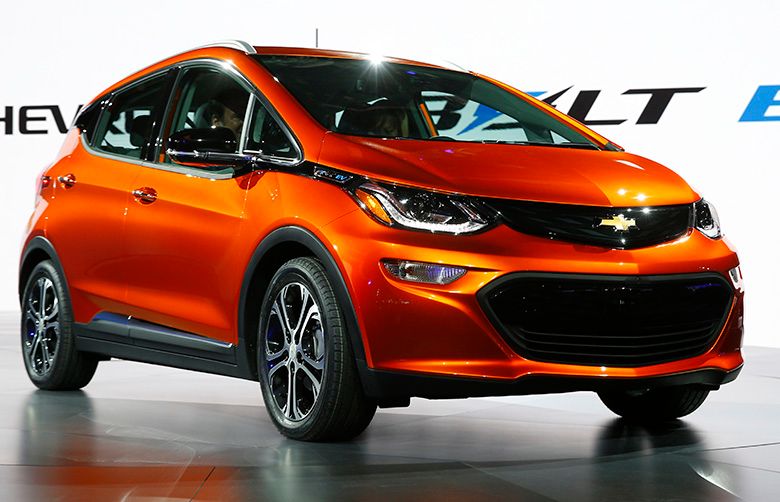 Chevy Bolt isn’t stylish, but GM is pushing its practicality | The ...