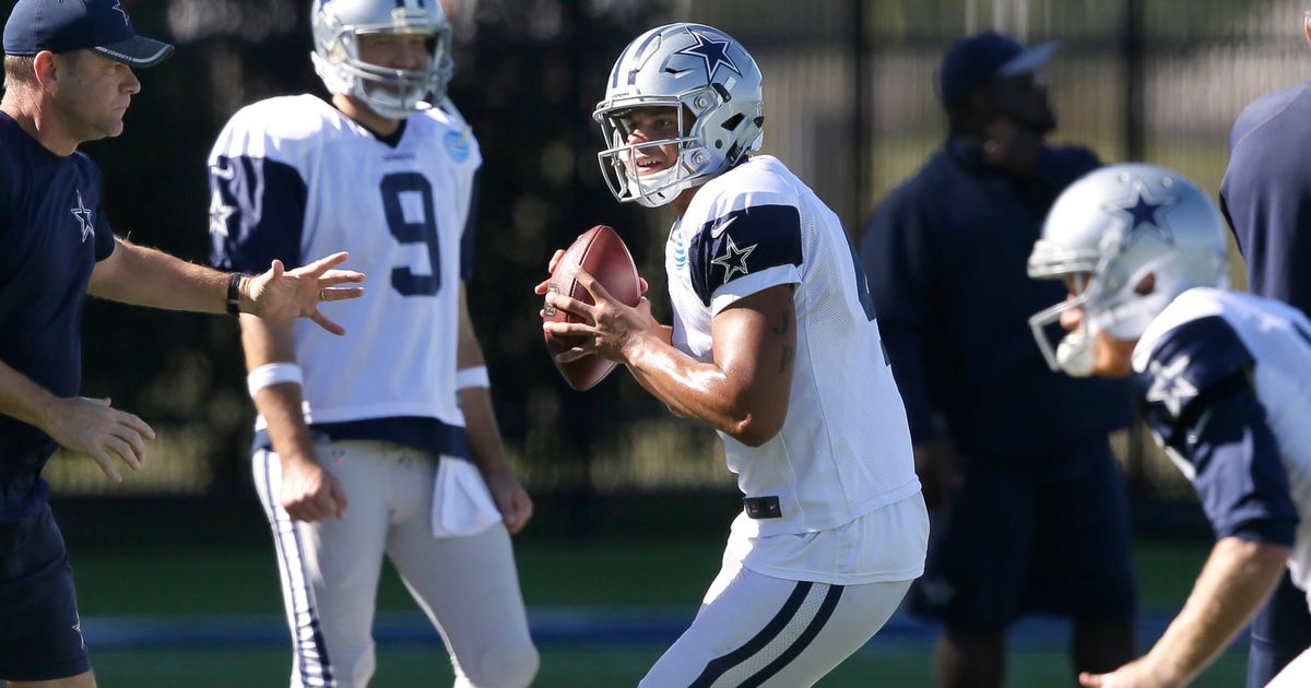 Tony Romo Concedes Cowboys' Starting Job to Dak Prescott - The New York  Times