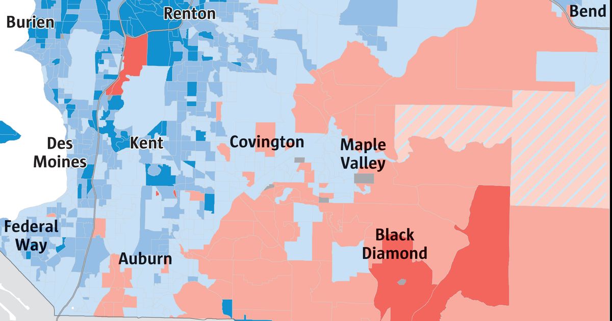 Maps of King County demographics - King County, Washington