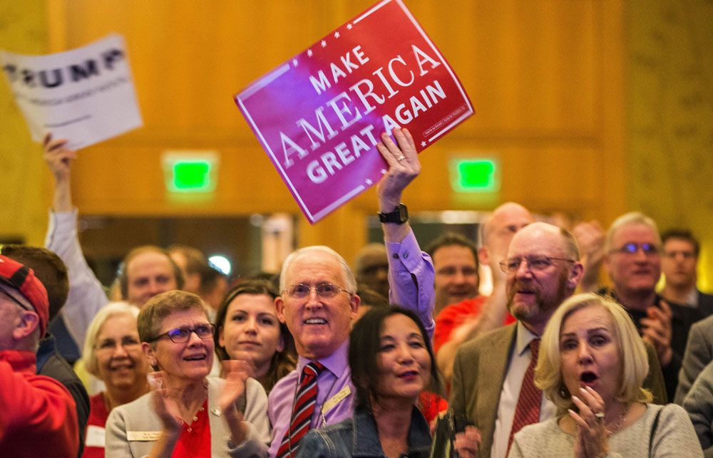 Washington State GOP Gathering Turns Jubilant As Trump Gets Closer To ...