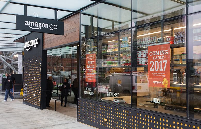 Grocery-workers union lashes out against new Amazon store | The Seattle ...