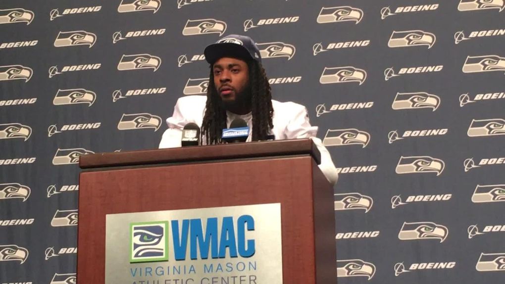 Richard Sherman threatens to 'ruin' reporter's career