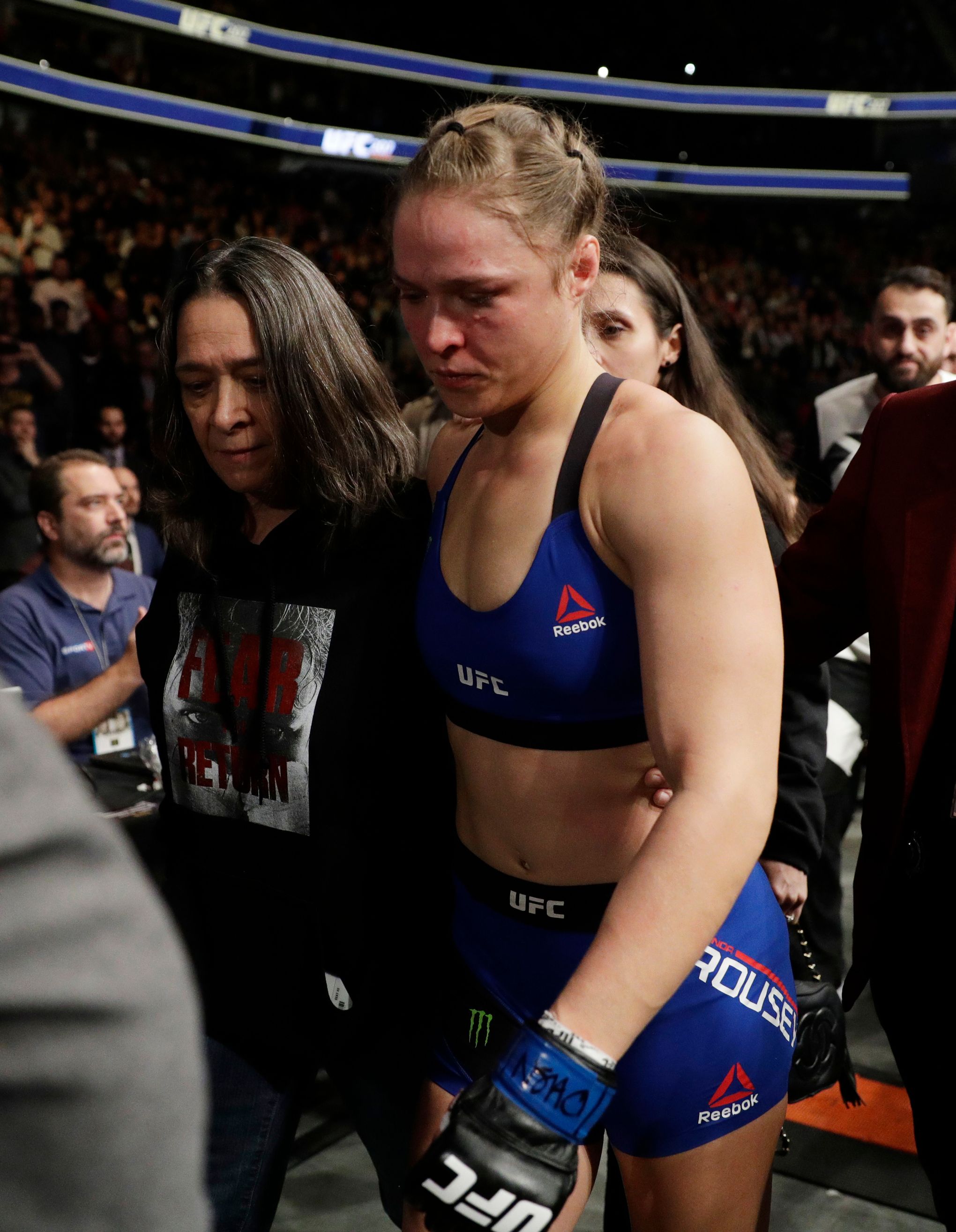 Retire or fight back? UFC stars offer advice to Ronda Rousey