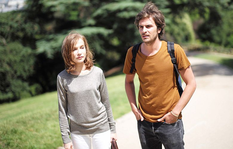 Isabelle Huppert and Roman Kolinka in the film “Things to Come.” (L. Bergery/Les Films du Losange)