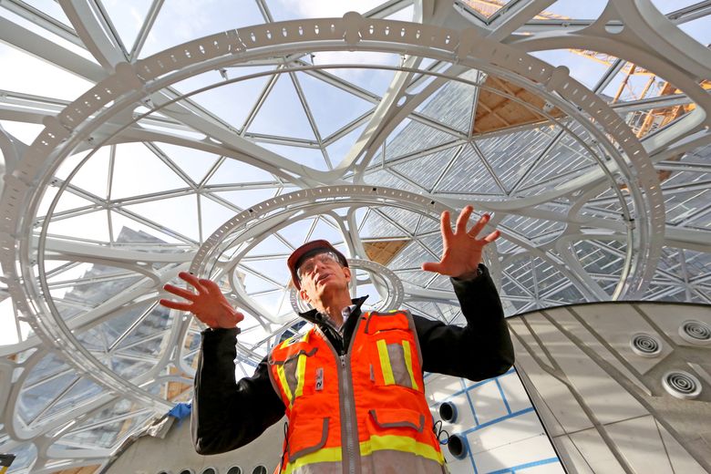 Amazon S Spheres Lush Nature Paradise To Adorn 4 Billion Urban Campus The Seattle Times