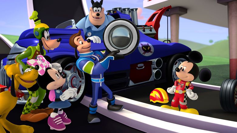 Mickey Mouse hits the road with NASCAR stars in new series