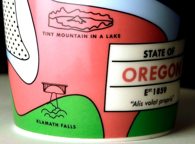 Starbucks mislabels Oregon-themed travel mug