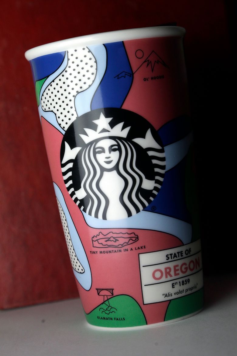 Starbucks mislabels Oregon-themed travel mug