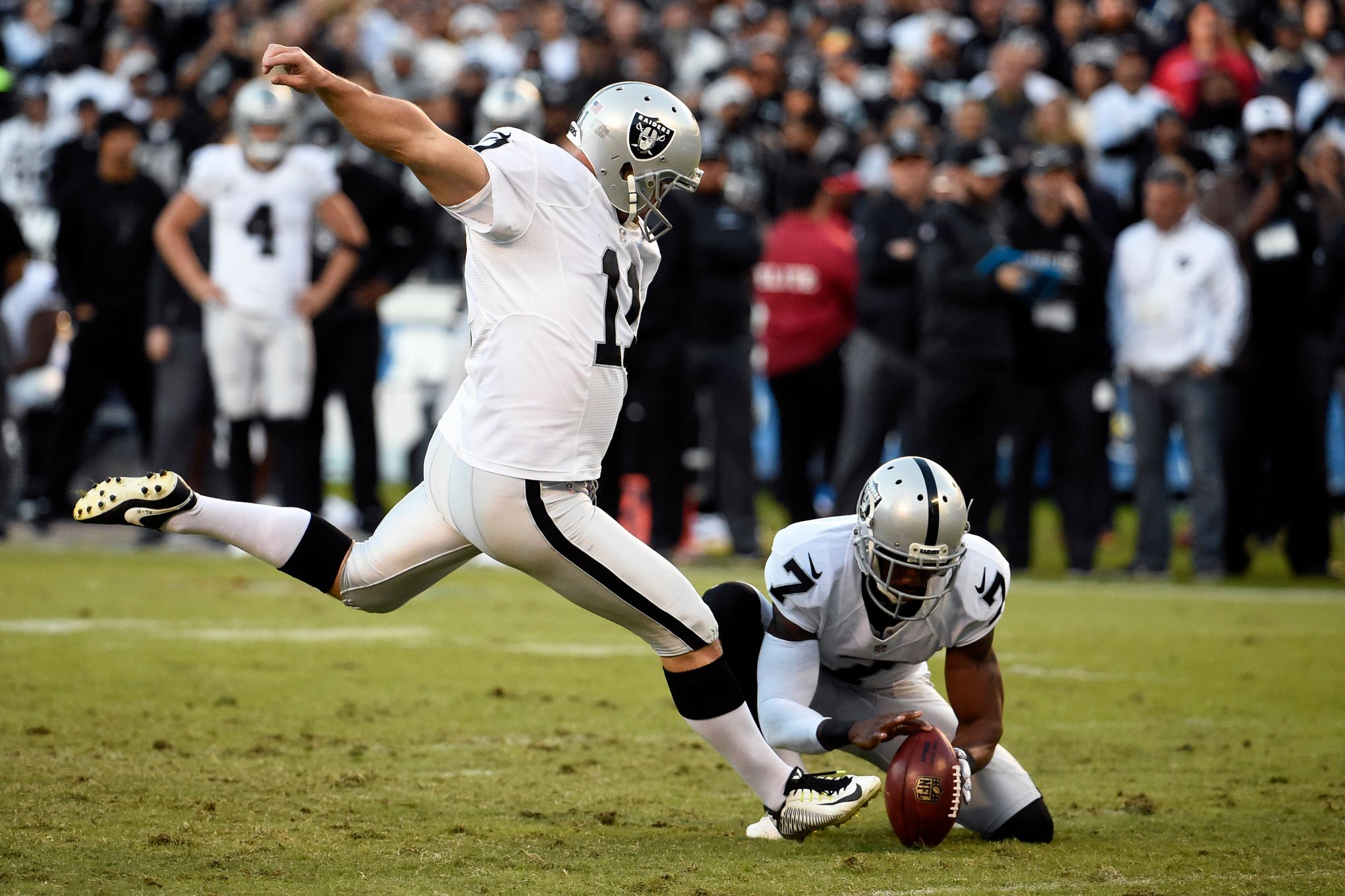 Oakland Raiders' Sebastian Janikowski's 2017 is over before it began