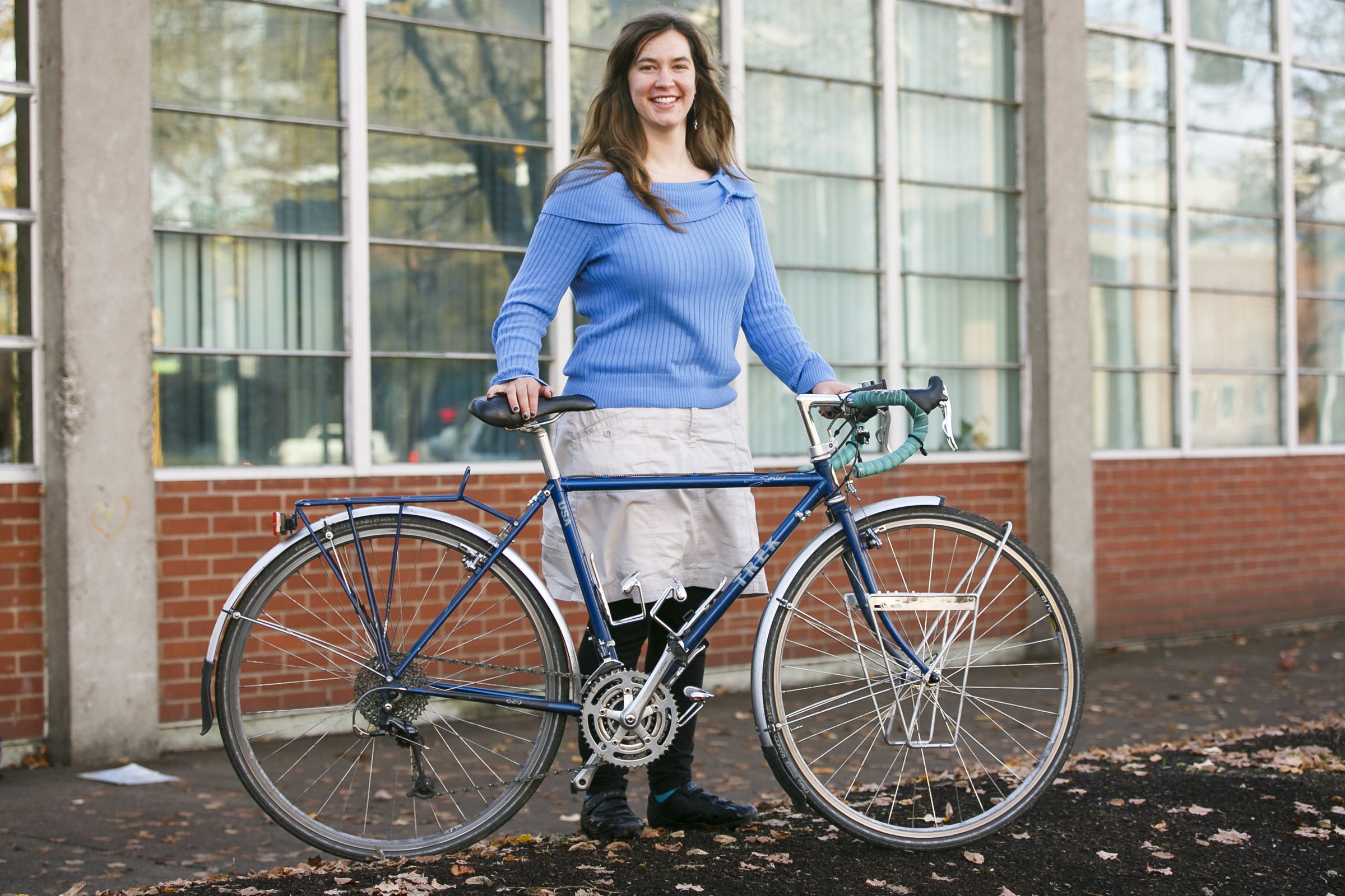 Oregon woman tells of adventures in 5 350 mile bike ride The