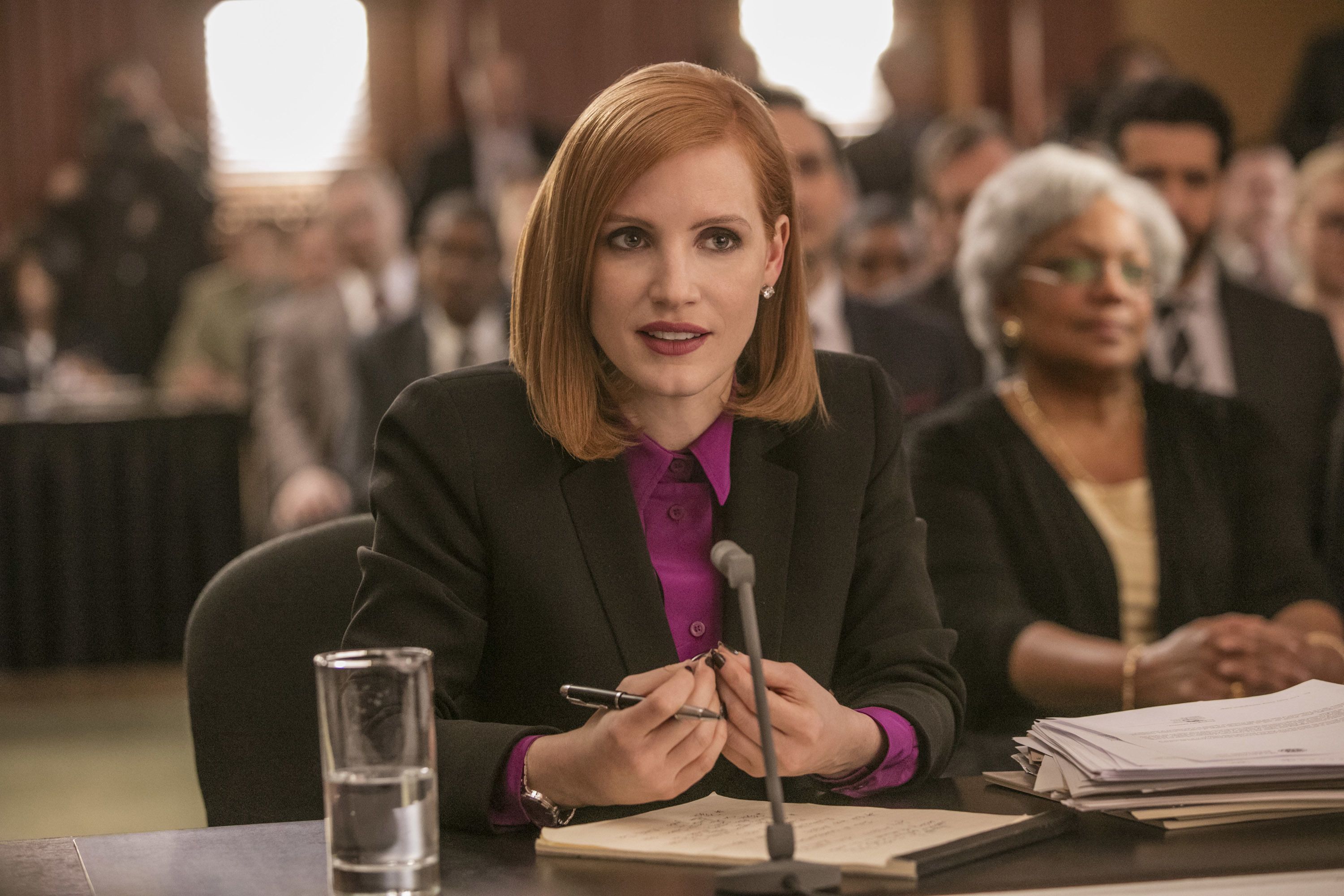 Miss Sloane' review: An intriguing character who needs a more