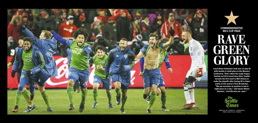 (Photo: Johnny Andrews, Card: Rich Boudet / The Seattle Times)