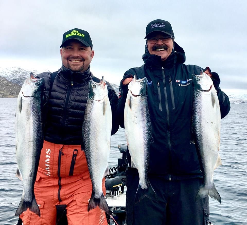 Lake Roosevelt remains winter hotspot for large kokanee and