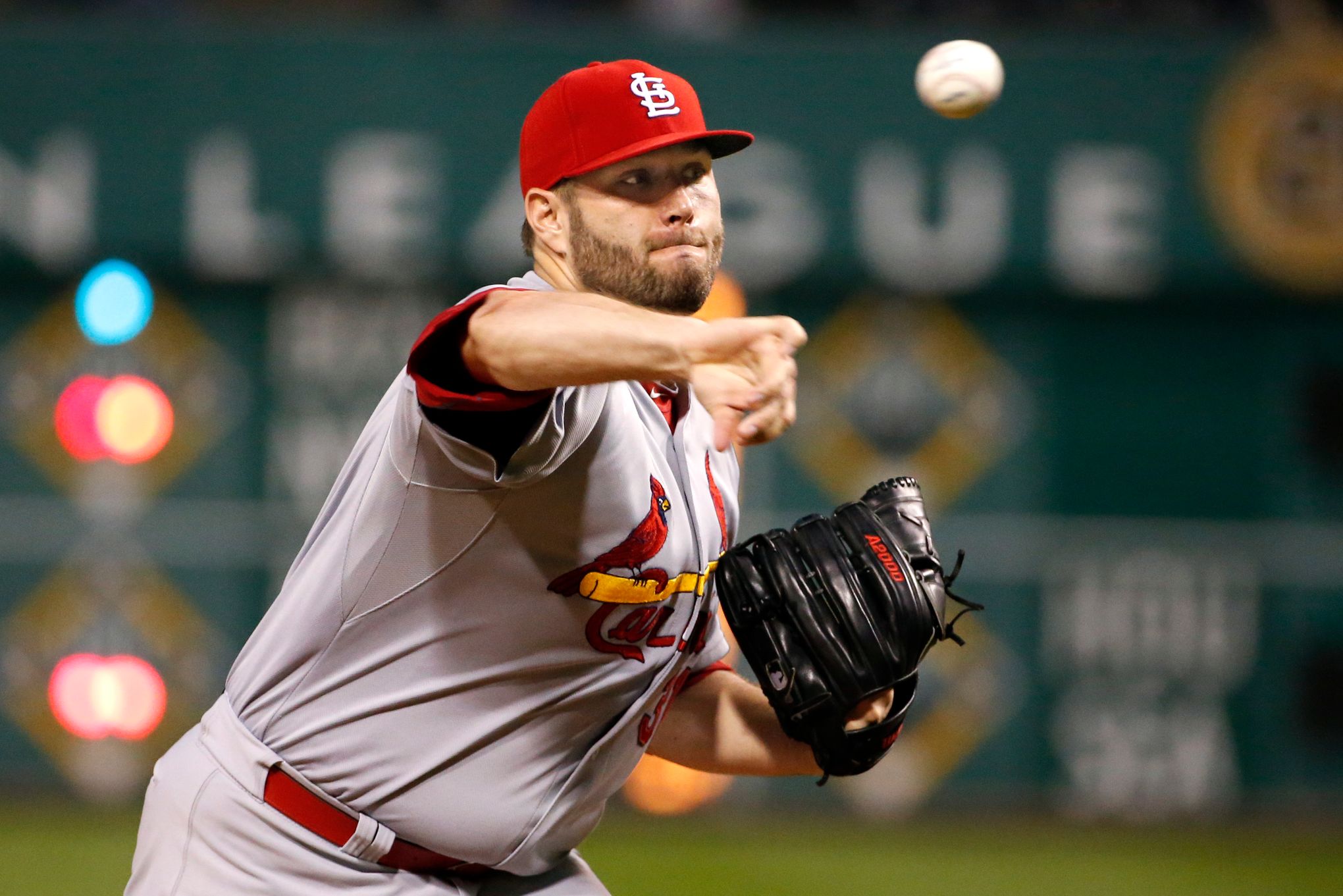 Lynn pitches for Cards after missing 2016 with elbow injury