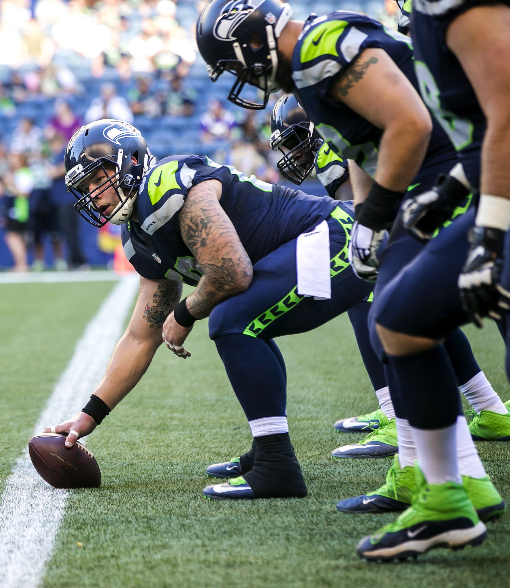 Seahawks and C Justin Britt agree to a three-year extension