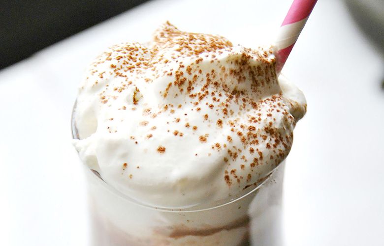 Spiced Hazelnut Bourbon Hot Chocolate. (Gretchen McKay/Pittsburgh Post-Gazette/TNS)