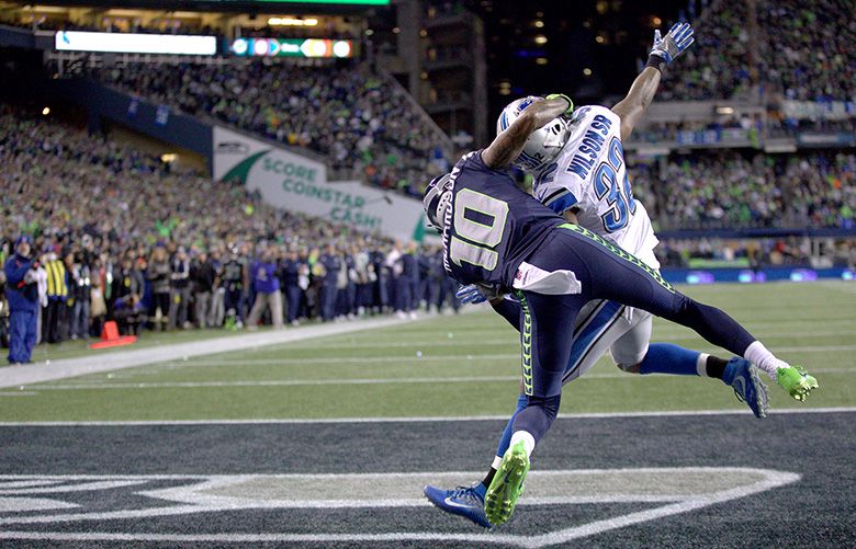 The Detroit Lions played the Seattle Seahawks in the wild card round of the NFC Playoffs Saturday, January 7, 2017 at CenturyLink Field in Seattle.
