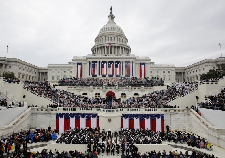 during the 58th Presidential Inauguration at the U.S. Capitol in Washington, Friday, Jan. 20, 2017. (AP Photo/Patrick Semansky) WDC WDC
