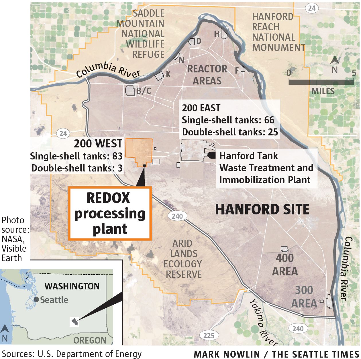 Hanford Map WEB Hanford Site 