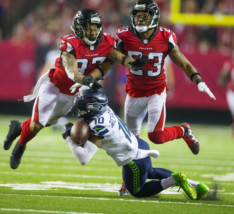 Seahawks, rocked by holding penalty, get knocked out of NFL playoffs by  Falcons