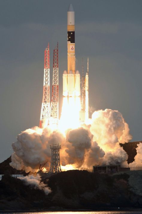 Japan’s military launches first communications satellite | The Seattle ...