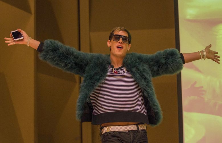 Controversial Bretibart News editor Milo Yiannopoulos was to speak at the University of Washington’s Kane Hall Friday, January 20, 2016.