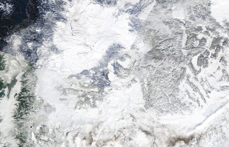 The West Has Been Hammered By Snow. Check Out This Satellite Imagery ...