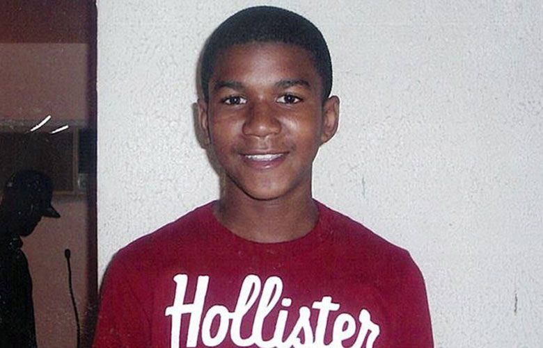 crime scene photos of trayvon martin