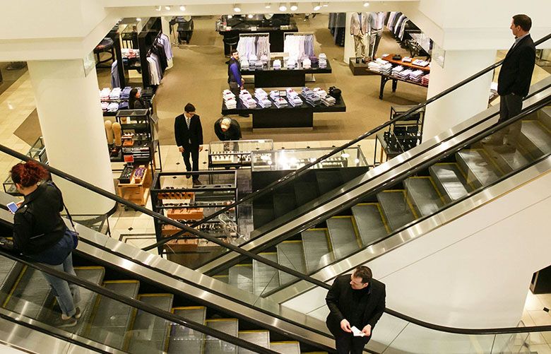 Nordstrom Bets On A Big Store In New York Amid Retail Slowdown : NPR