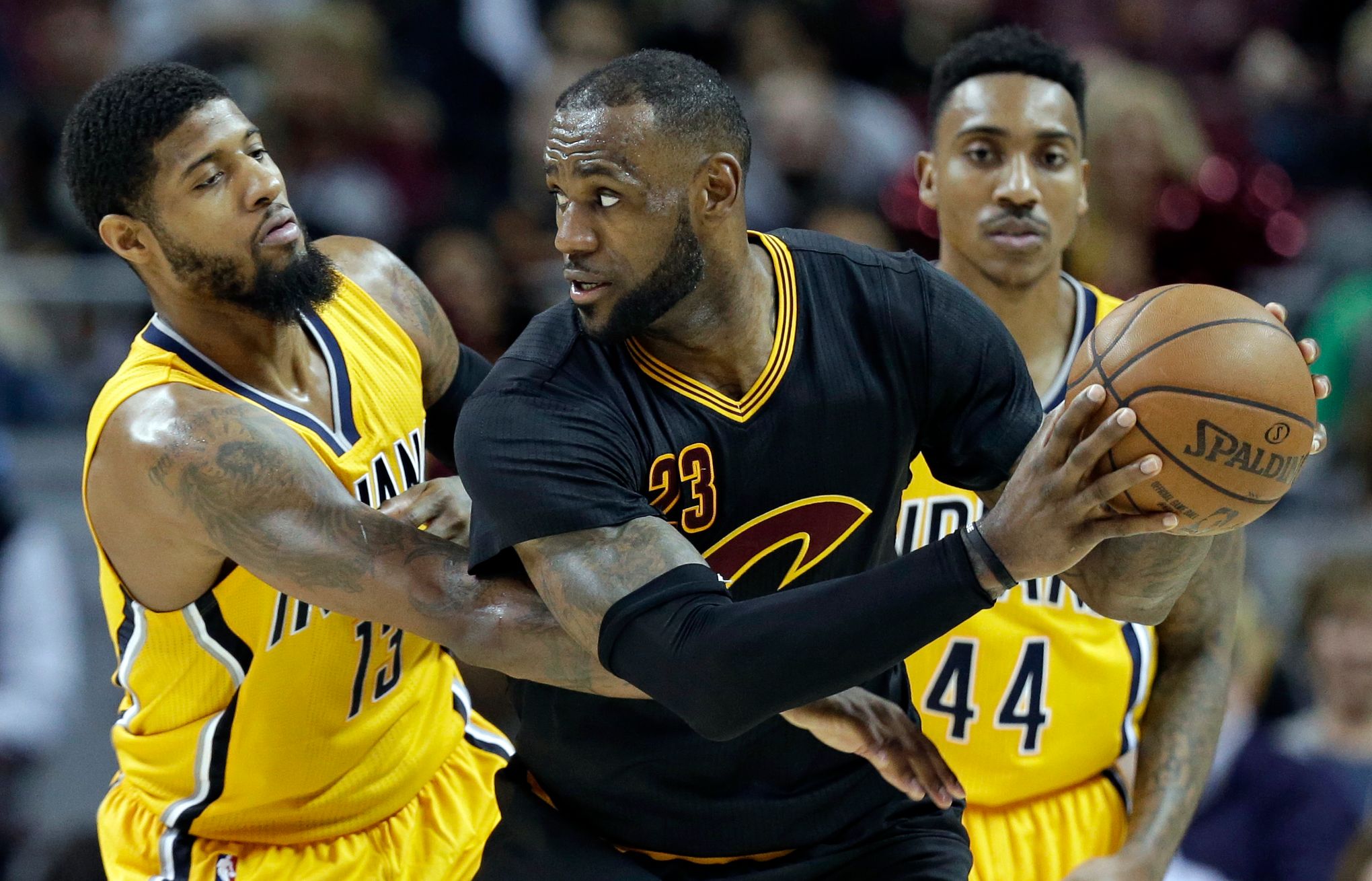 LeBron James talking a good game, still playing a great one | The Seattle  Times