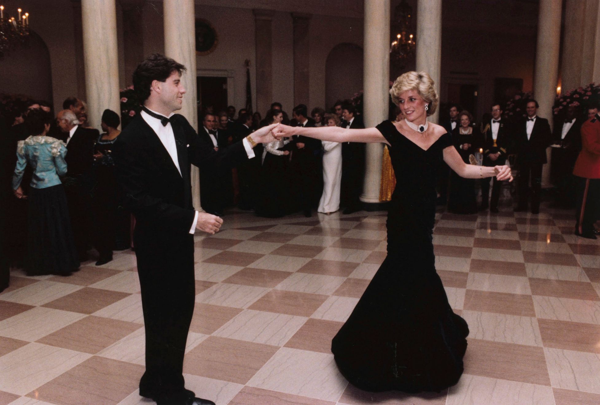 Princess diana's hotsell black dress