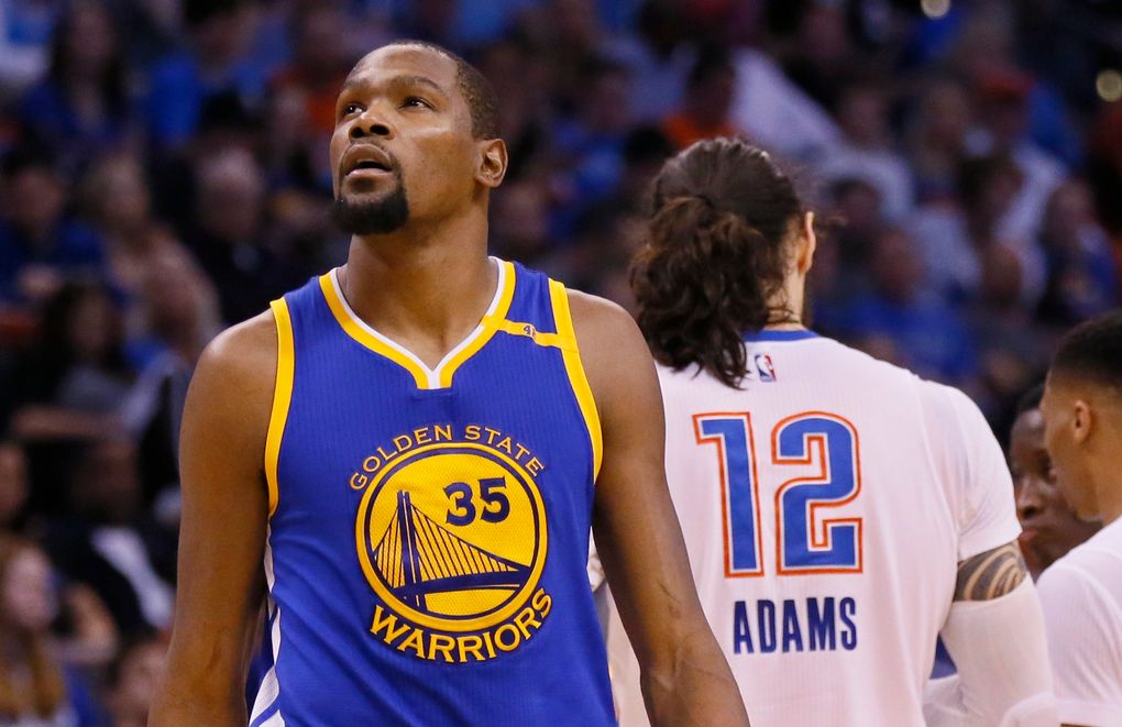 Thunder vs. Warriors score: Kevin Durant-Klay Thompson two-man show not  enough to beat resilient OKC 