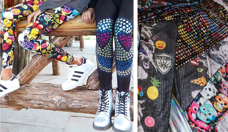 The women to thank for those crazy leggings