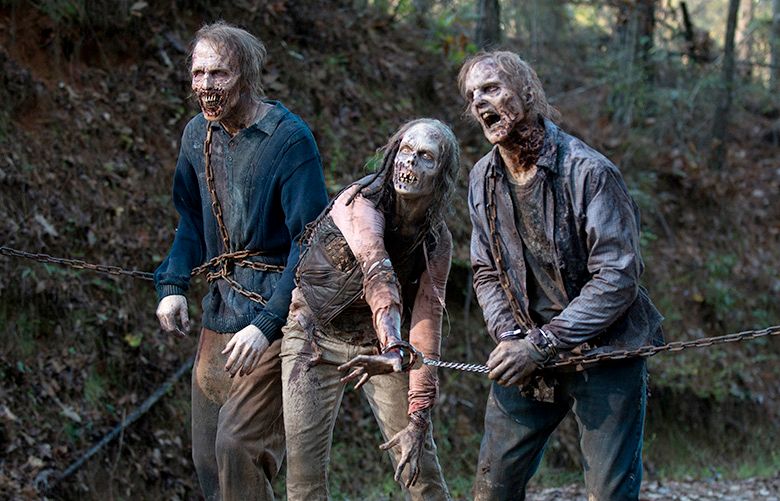 Walkers – The Walking Dead _ Season 6, Episode 16 – Photo Credit: Gene Page/AMC