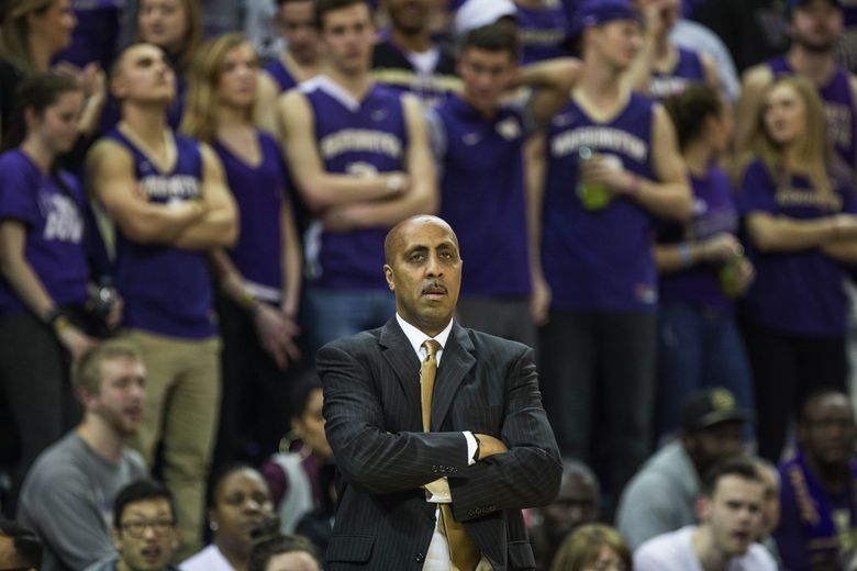 Things haven’t gone well for Lorenzo Romar and the Huskies this season. (Dean Rutz / The Seattle Times)