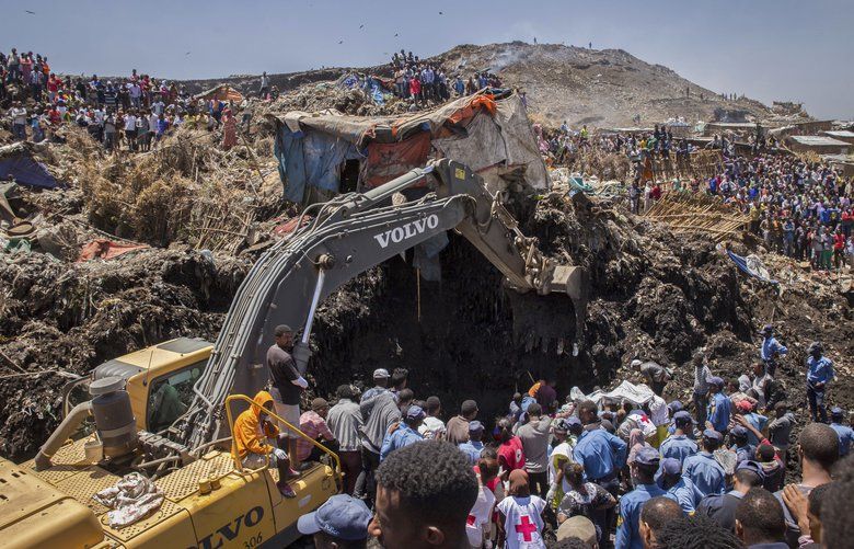 Death toll in Ethiopia landfill collapse up sharply to 113 | The ...