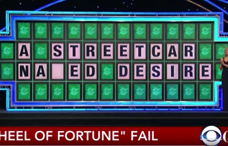 Watch: ‘A Streetcar Naked Desire’? ‘Wheel of Fortune’ contestant gets ...