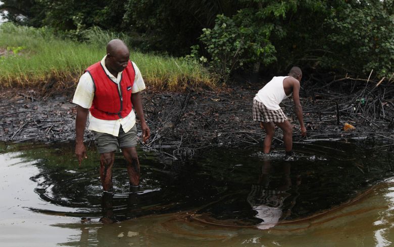 Royal Dutch Shell hid Nigeria oil-spill dangers, health data, says  geologist | The Seattle Times