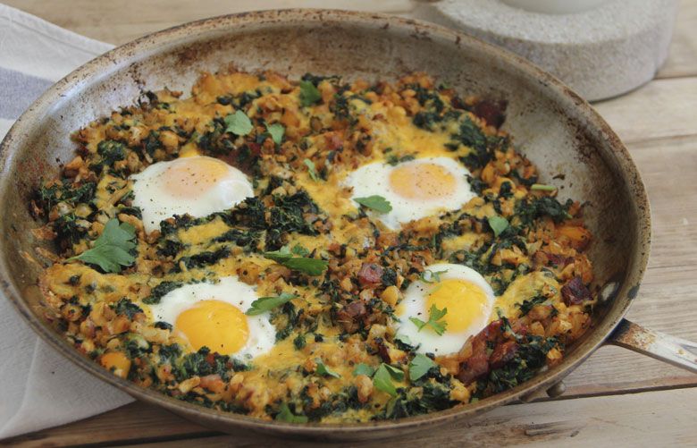 Thanks to cauliflower, this filling breakfast skillet won’t weigh you ...