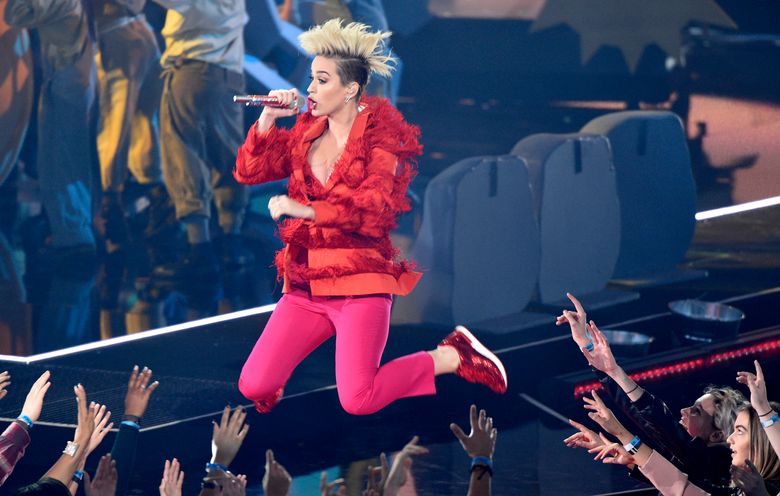 Justin Bieber attends the iHeartRadio Music Awards at The Forum on