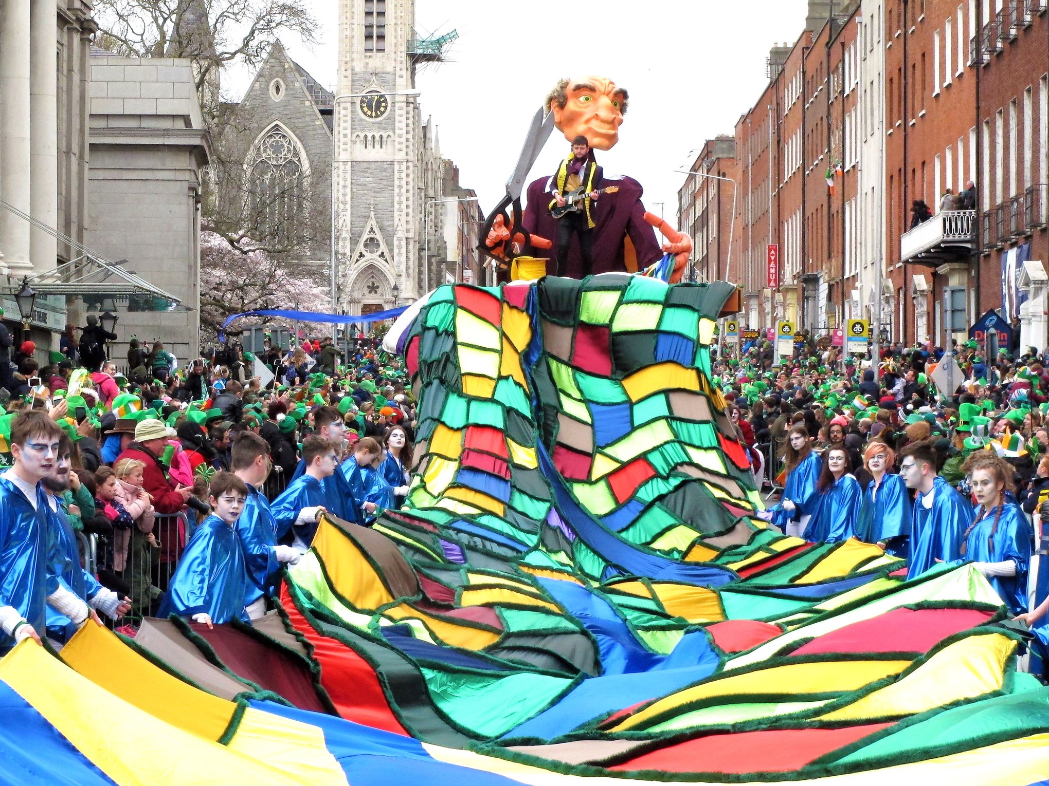 Half a million people attend St Patrick's Day parade in Dublin