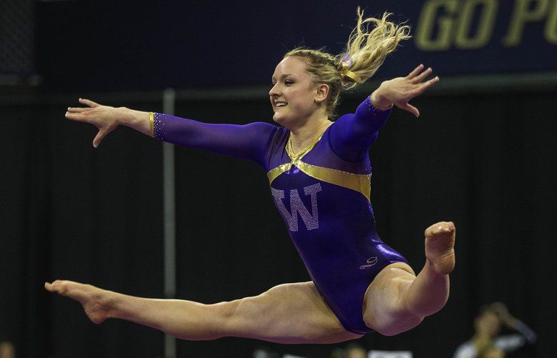 Photos: UW hosts NCAA Gymnastics Regionals | The Seattle Times