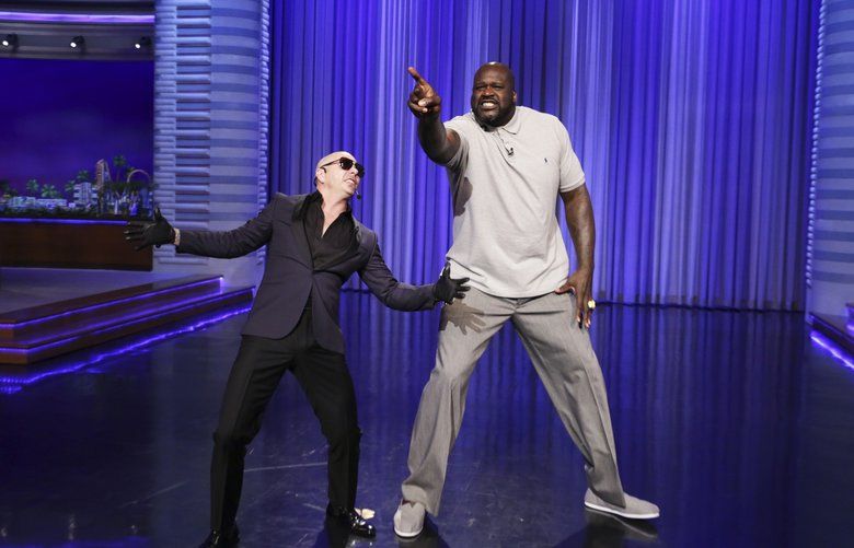 Watch: Jimmy Fallon and Shaq square off in lip sync battle | The