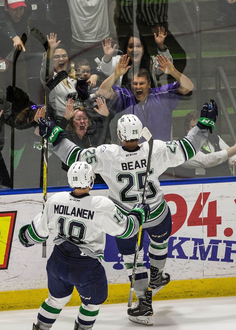 Seattle Thunderbirds beat Kelowna 54 in a WHL playoff thriller The