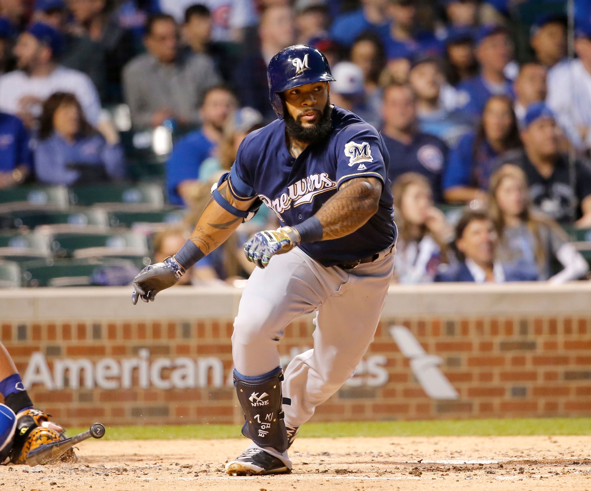 Brewers' Eric Thames to begin rehab assignment with Colorado Springs