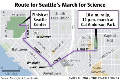 Seattle’s March for Science draws thousands on Earth Day — including a ...