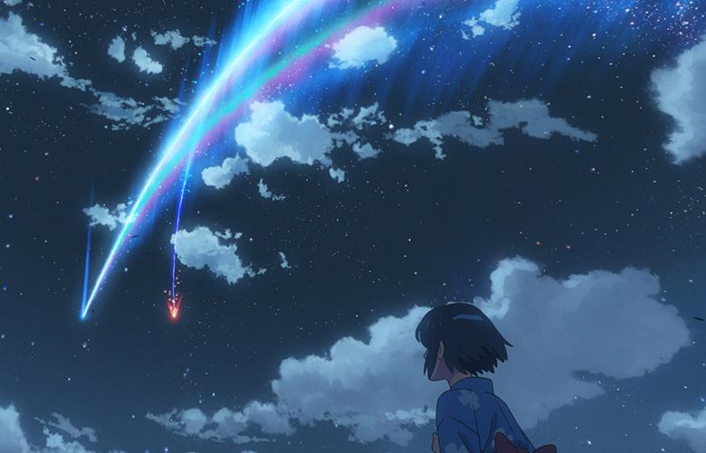 A Body-Switching Teen Romance Anime Disaster Flick With 'Your Name.' On It  : NPR